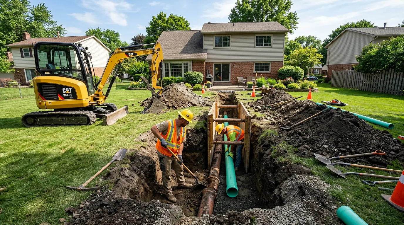 Sewer Line Cleaning in Grayslake, IL